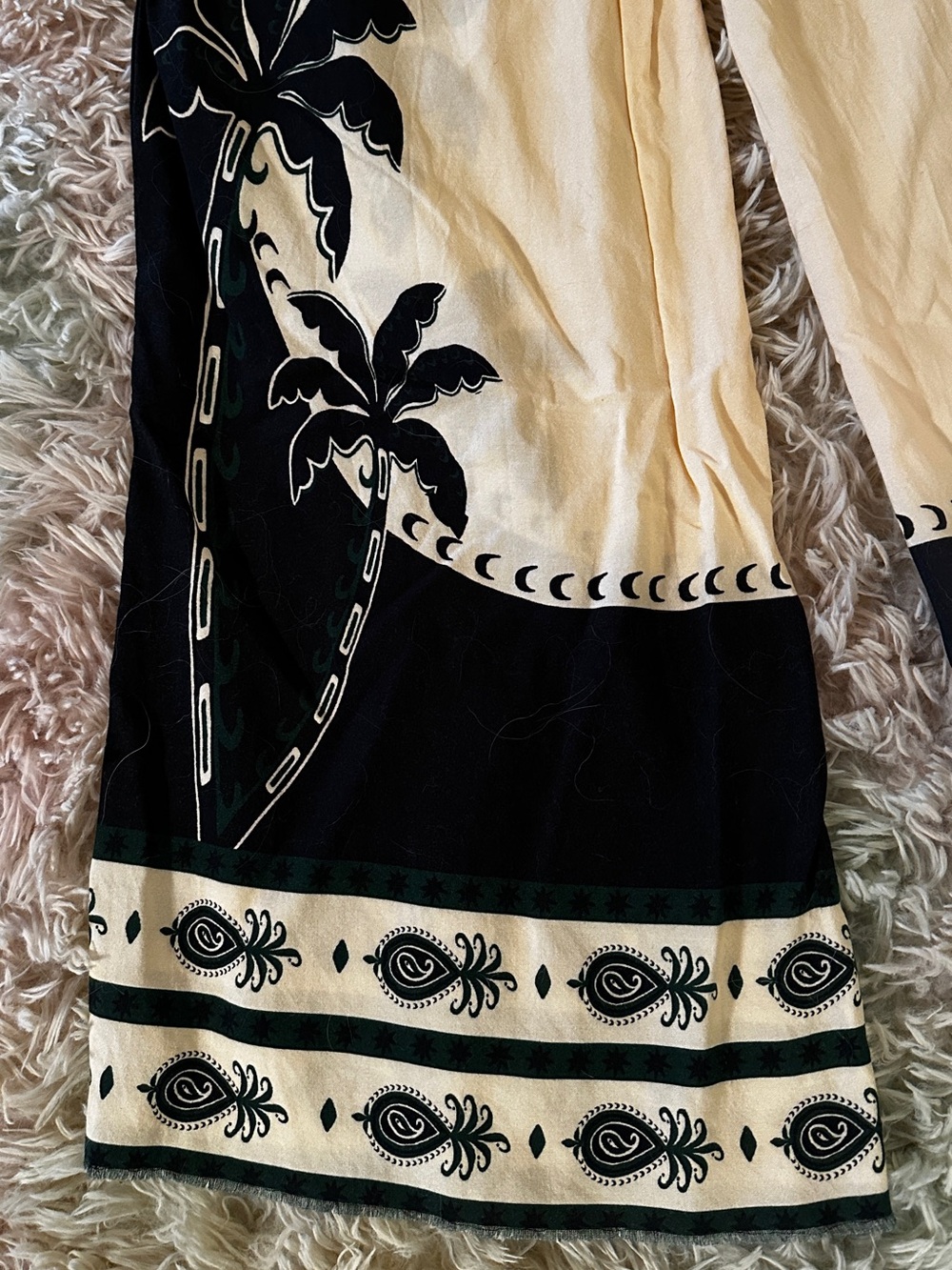 Farm Rio Martina Pull-On Pants Size Medium - Picture 8 of 15